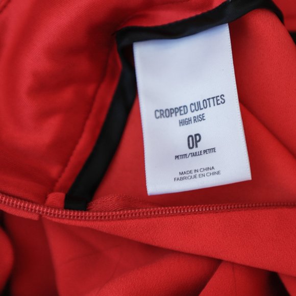 Express High Waisted Cropped Culottes - Picture 8 of 11